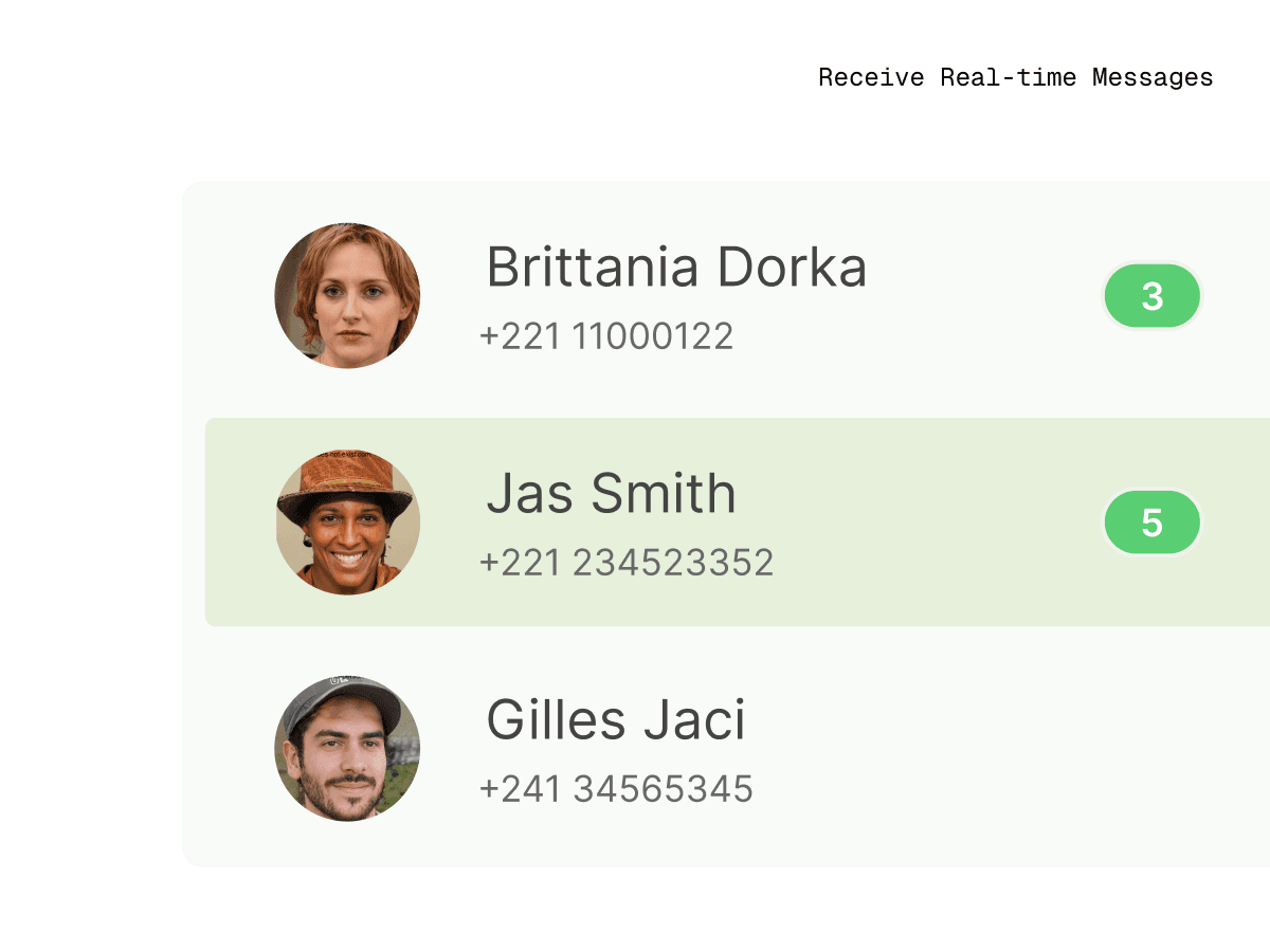 Real-Time Messaging - View 2