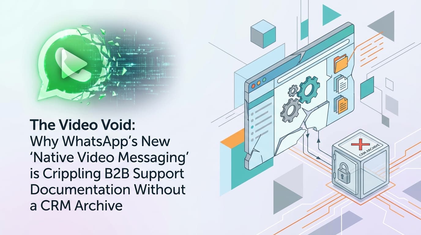 The Video Void: Securing WhatsApp B2B Support Against $393M Compliance Risks